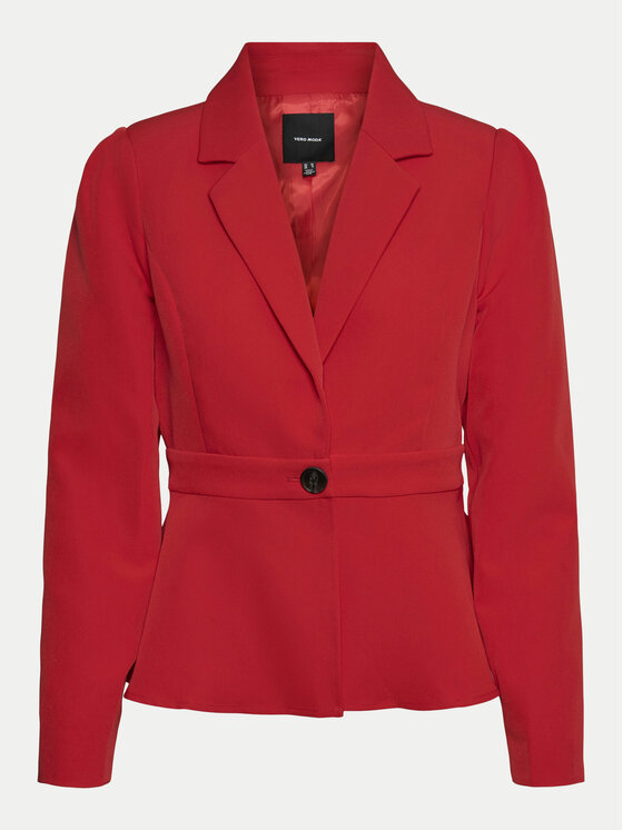 Vero Moda Vero Moda Suknjič Tahina 10318703 Rdeča Slim Fit