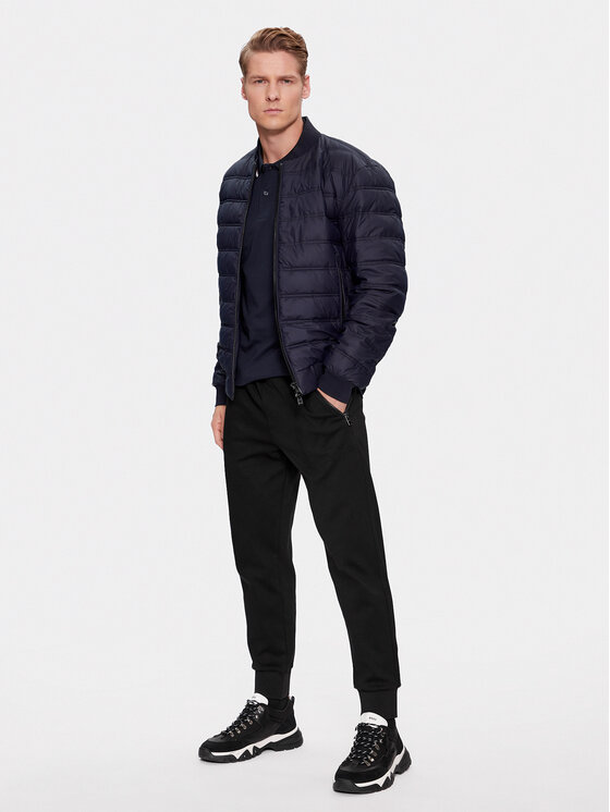 BOSS Boss Spodnji del trenirke Lamont 141 50499243 Črna Regular Fit