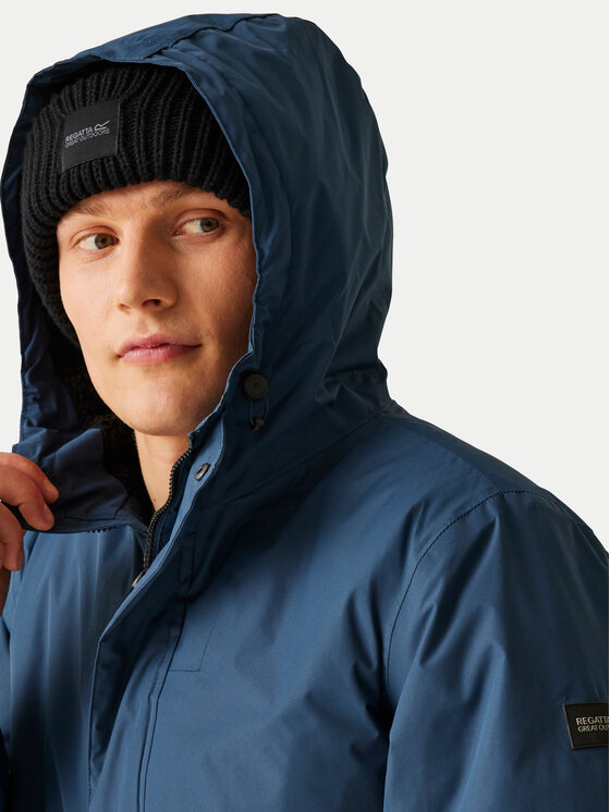 Regatta Regatta Kurtka przeciwdeszczowa Sterlings IV RMP351 Niebieski Regular Fit