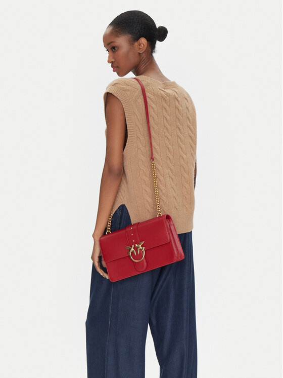 PINKO PINKO Дамска чанта Love One Classic Cl PE 25 PCPL 100053 A0F1 Червен