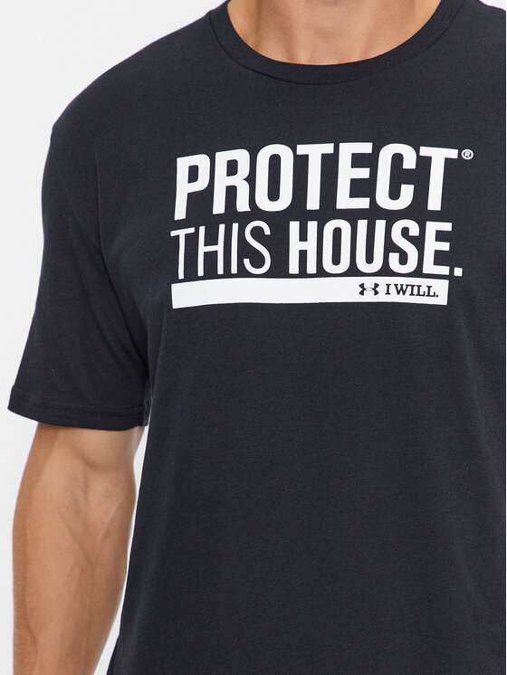 Under Armour Under Armour T-shirt Ua Protect This House Ss 1379022 Nero Loose Fit