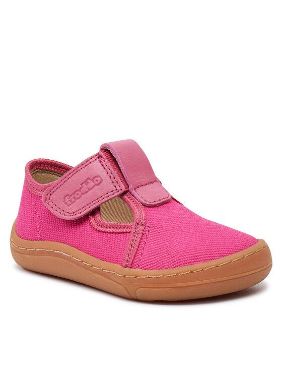 Froddo Froddo Tenisice Barefoot Canvas T G1700380-2 M Ružičasta