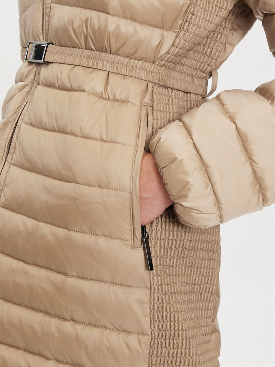 Calvin Klein Calvin Klein Зимно яке K20K208011 Бежов Slim Fit