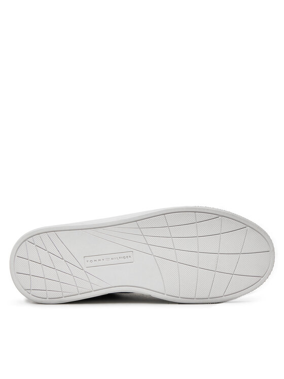 Tommy Hilfiger Tommy Hilfiger Αθλητικά Icon Court Sneaker Flag FW0FW08327 Μαύρο