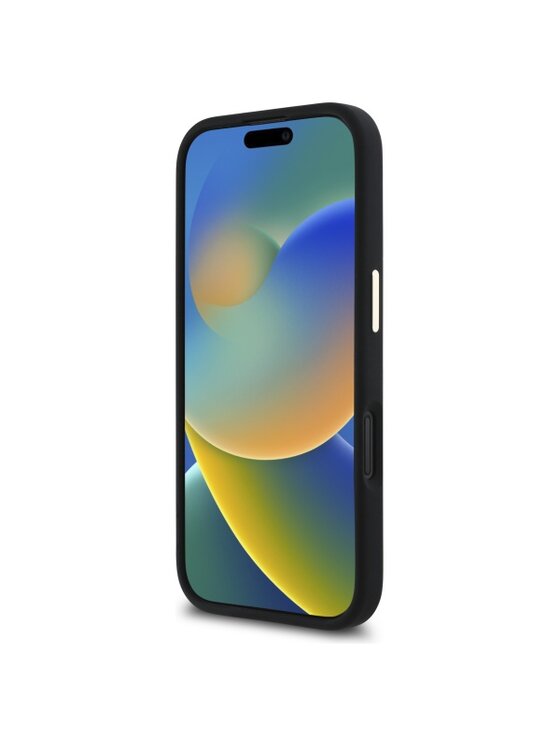 Guess Guess Etui na telefon Apple iPhone 16 Plus Czarny