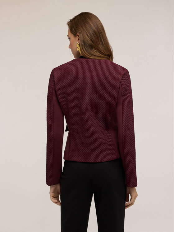 Motivi Motivi Giubbotto piumino R182Q001069N036 Bordeaux Regular Fit