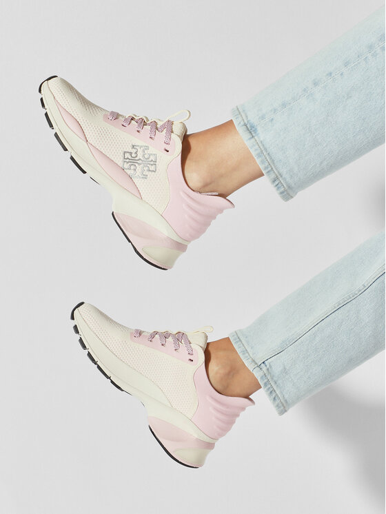 Tory Burch Tory Burch Sneakersy Good Luck 149289 Écru
