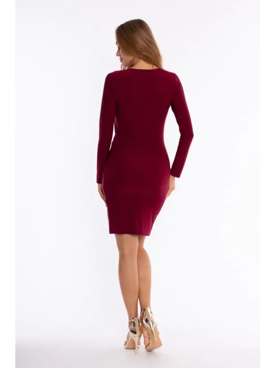 Made of Emotion Made of Emotion Abito da cocktail M926 Bordeaux Modern Fit