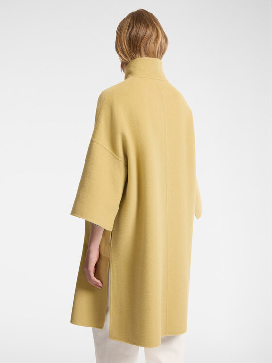 Elena Mirò Elena Mirò Cappotto 8076E000157N008 Giallo Regular Fit