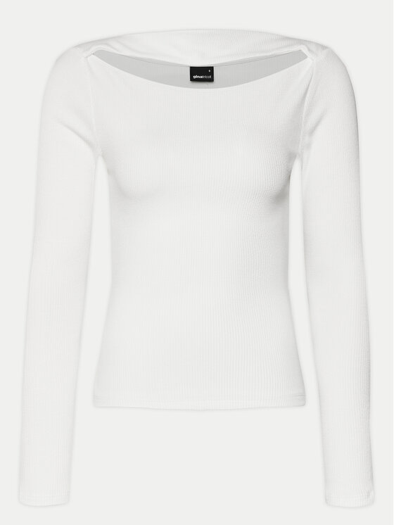 Gina Tricot Gina Tricot Majica 21463 Bijela Regular Fit