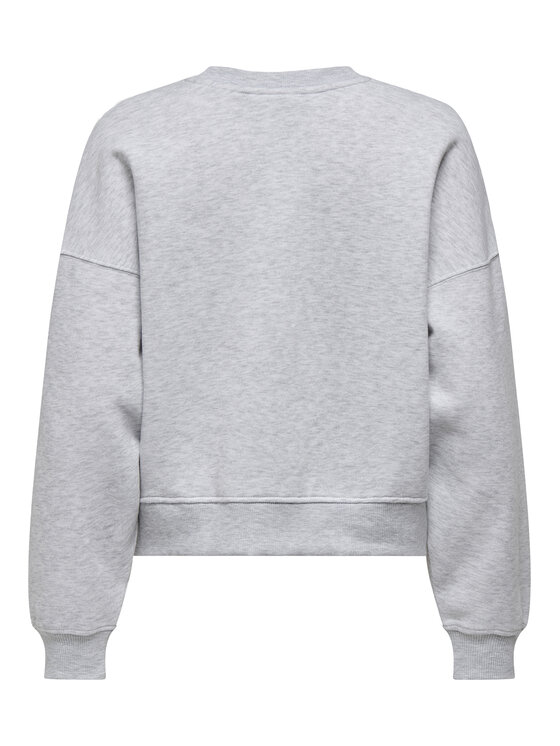 ONLY ONLY Світшот Best 15338727 Сірий Regular Fit