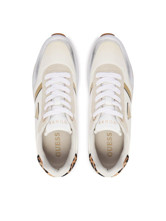 Guess Guess Sneakersy FLP2EG PEL12 Écru