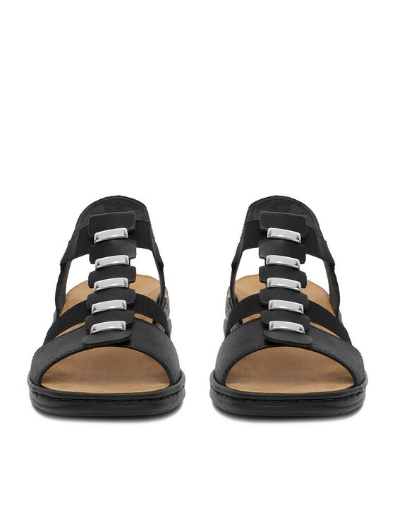 Rieker Rieker Sandali CEO-64580-00 Nero