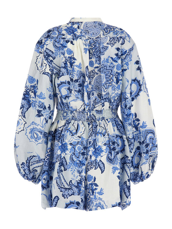 Guess Guess Kombinezon Zaren W3GD88 WCWA0 Modra Relaxed Fit