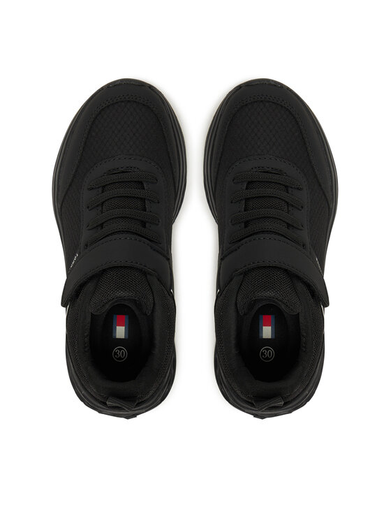 Tommy Hilfiger Tommy Hilfiger Сникърси T3X9-34115-1845 S Черен