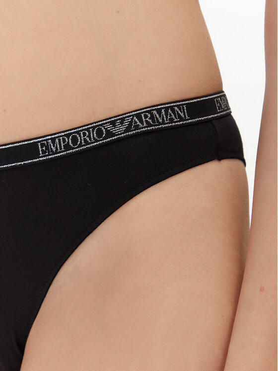 Emporio Armani Underwear Emporio Armani Underwear 2er-Set klassische Damenslips EW000406 AF10889 MC005 Schwarz