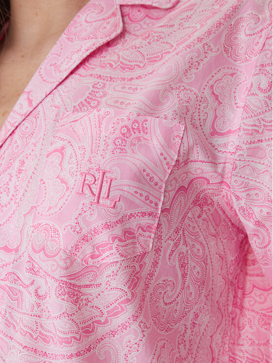 LAUREN RALPH LAUREN LAUREN RALPH LAUREN Pizsama ILN92499 Rózsaszín Regular Fit