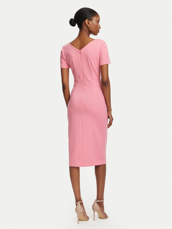 Rinascimento Rinascimento Coctailkleid CFC0129420003 Rosa Slim Fit