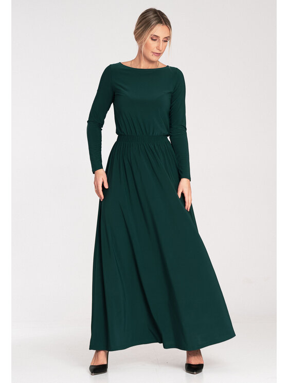 FIGL FIGL Abito da cocktail M1052 Verde Classic Fit