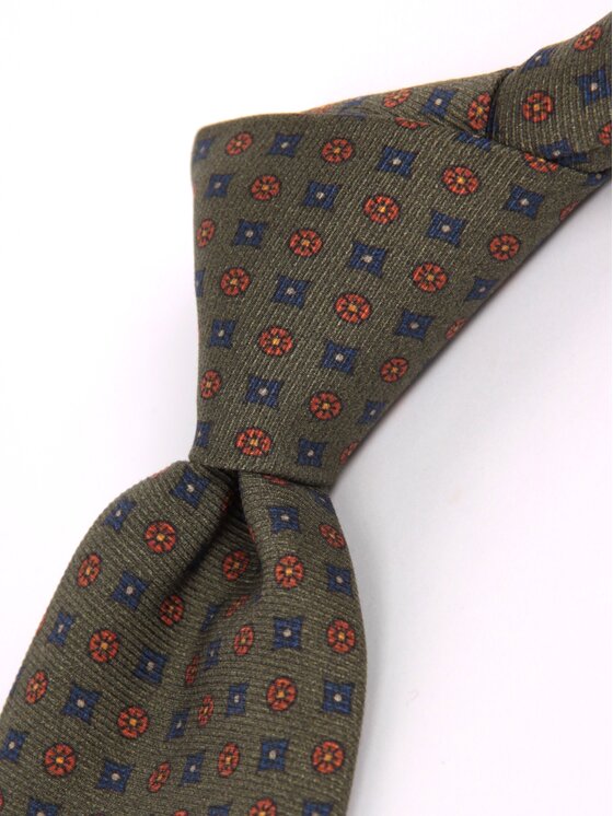 ELSNER ELSNER Γραβάτα JEDWAB ANCIENT MADDER A1068 Πράσινο