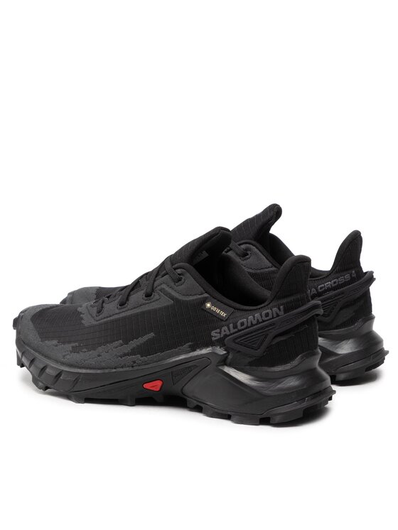 Salomon Salomon Skriešanas apavi Alphacross 4 Gtx GORE-TEX 470641 20 V0 Melns