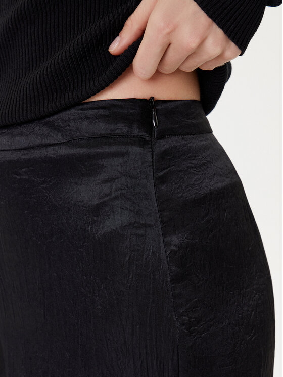 Marella Marella Панталони тип палацо William 2525136051 Черен Wide Leg