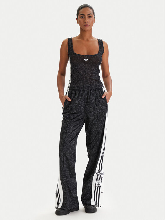 adidas adidas Marškinėliai KD2838 Juoda Slim Fit