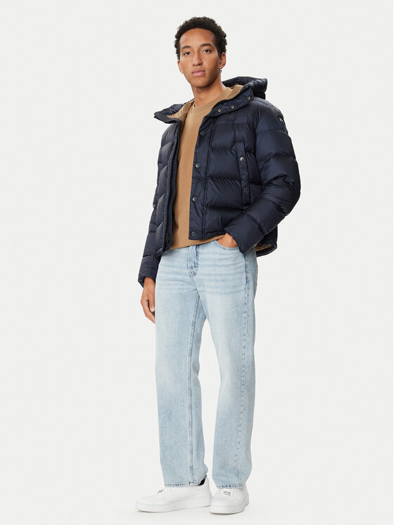 Blauer Blauer Пухено яке Cliepper 26WBLUC03025 Тъмносин Regular Fit