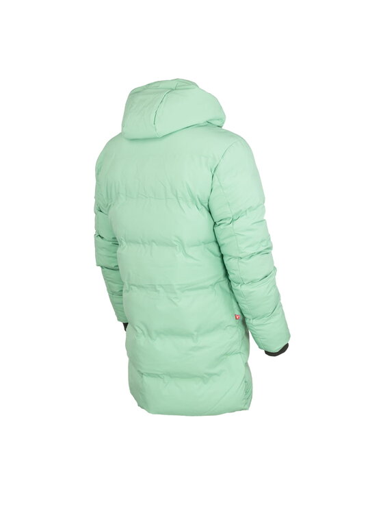 Bergson Bergson Płaszcz SNOW LEOPARD Zielony Regular Fit