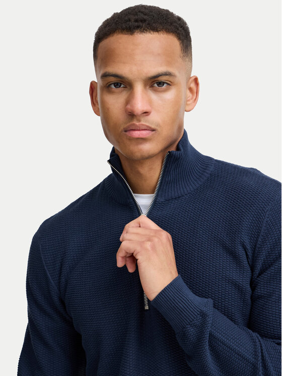Blend Blend Sweater 20718078 Sötétkék Regular Fit
