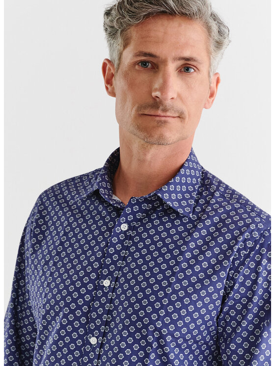 Pako Lorente Pako Lorente Koszula P23WF-1X-021 Granatowy Slim Fit