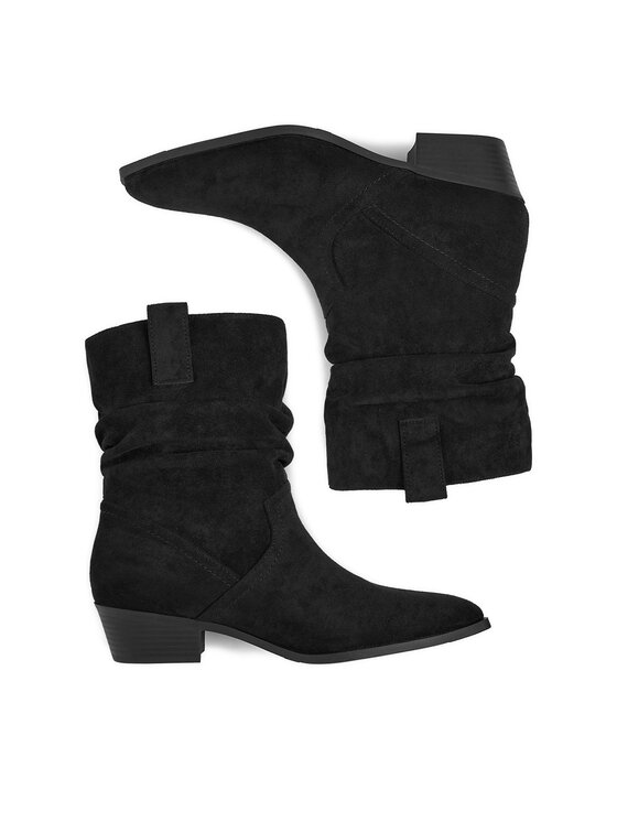 JENNY JENNY Kowbojki CEO-R25AW09074 Czarny
