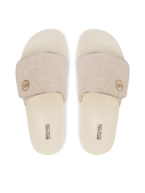MICHAEL Michael Kors MICHAEL Michael Kors Šľapky Jett Darby MK04190732 Zlatá
