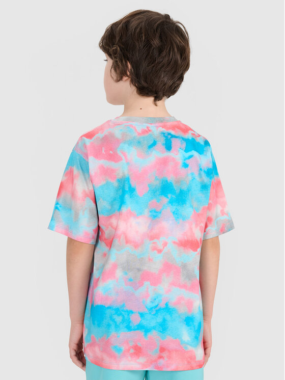 4F 4F T-Shirt VIBRANT WARMTH Kolorowy Oversize