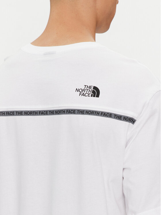 The North Face The North Face T-krekls Zumu NF0A87DD Balts Regular Fit