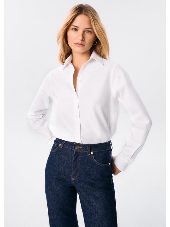 MARI PRETI MARI PRETI Košile Essence Bílá Regular Fit