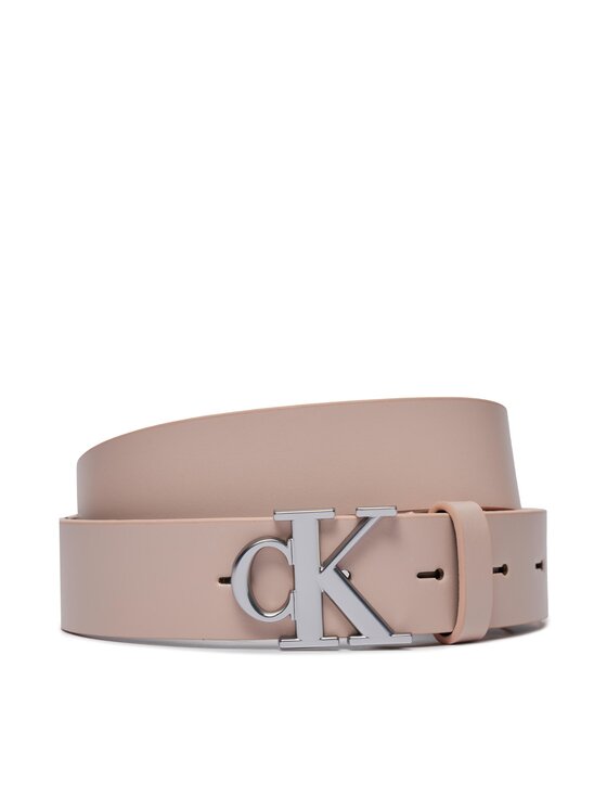 Calvin Klein Jeans Ženski Remen Round Mono Pl Lthr Belt 30Mm K60K611490 Ružičasta