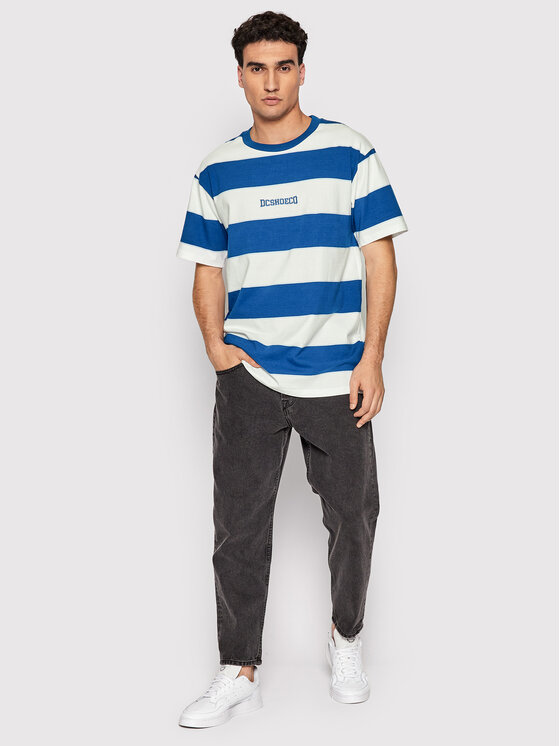 DC DC Marškinėliai Knox ADYKT03199 Mėlyna Regular Fit