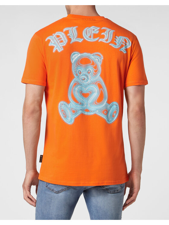 PHILIPP PLEIN PHILIPP PLEIN T-shirt 1389 Arancione Regular Fit