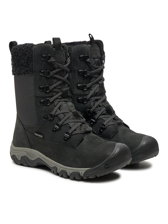 Keen Keen Śniegowce Greta Tall Waterproof 1029410 Czarny