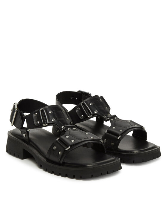 Bronx Bronx Sandales Rac-Quel 85041-A Melns