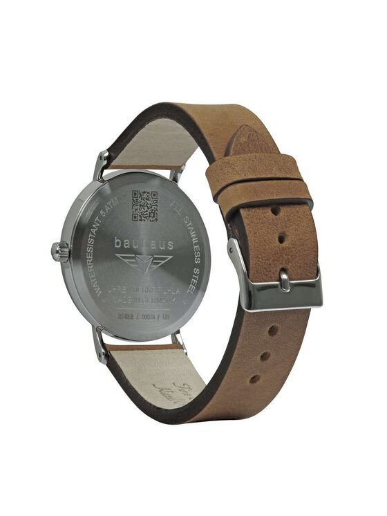 Bauhaus Bauhaus Zegarek BA-2142-2 Brązowy