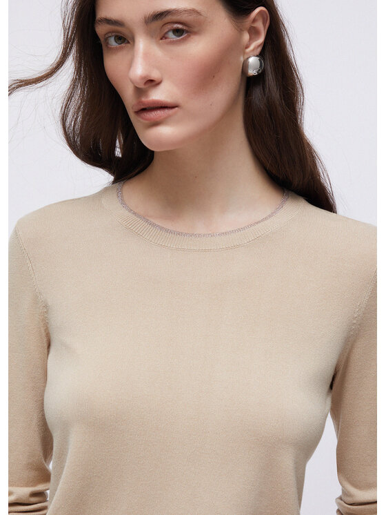 Liu Jo Liu Jo Maglione WA6281MS49I41208 Beige Regular Fit
