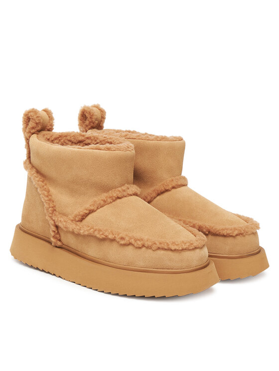 Inuikii Inuikii Cizme de zăpadă Shearling Micro 1001.026.0011 Bej