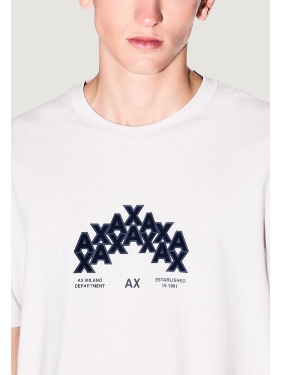 Armani Exchange Armani Exchange T-shirt XM001909 AF10362 Beige Casual Fit