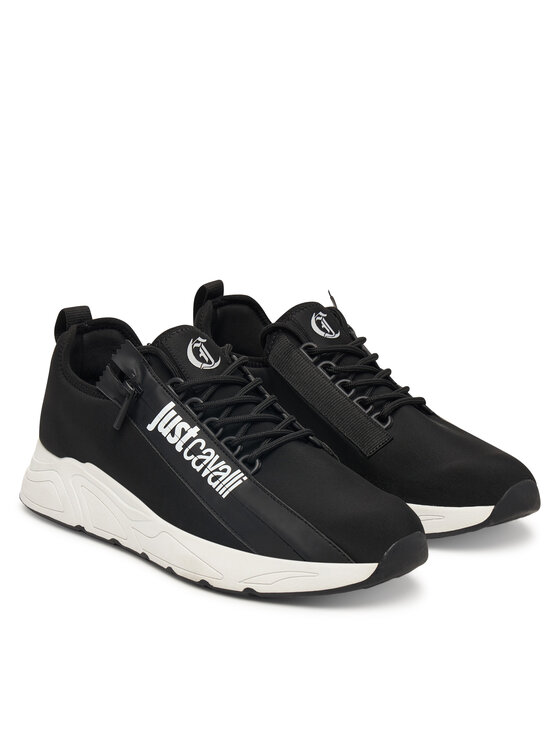 Just Cavalli Just Cavalli Sneakersy 80QA3SA2 ZSE70 Czarny
