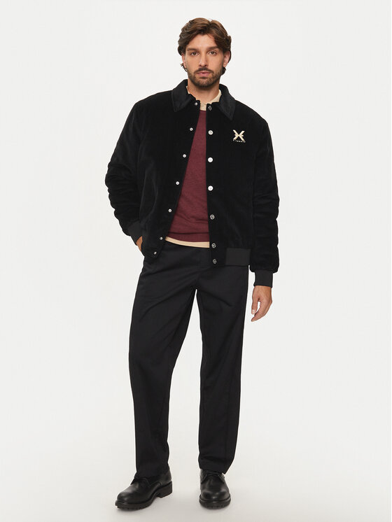 John Richmond John Richmond Kurtka bomber UMA24090GB Czarny Regular Fit