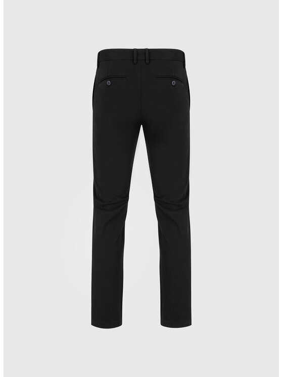 Pako Lorente Pako Lorente Chinosy P26WB-WX-002 Czarny Slim Fit