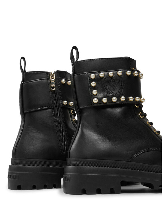 LOVE MOSCHINO LOVE MOSCHINO Pohodni čevlji JA24235G0LIA0000 Črna