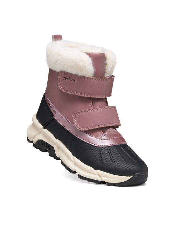 Geox Geox Cizme de zăpadă J Flexyper Plus Girl B Abx J66NGA 0MECE C8049 M Roz